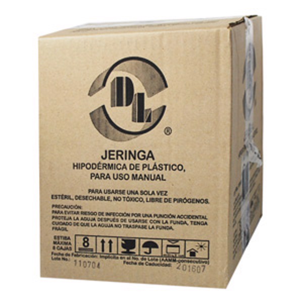 Jeringa Desechable 10ml c/aguja 21x32