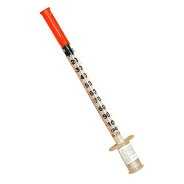 Jeringa Desechable 1ml 29x13 para Insulina