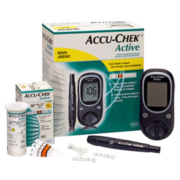 Glucómetro Accu-Chek Active kit (AEON)
